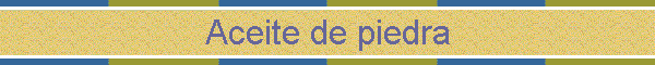 Aceite de piedra
