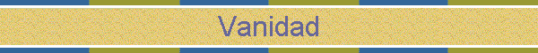Vanidad